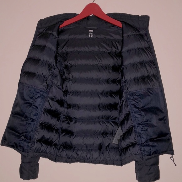 Uniqlo Jackets & Coats Uniqlo Light Down Puffer Jacket Navy Blue